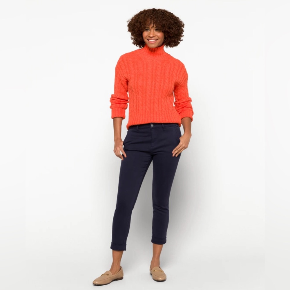 Stitch Fix l Cosmic Blue Love Callie Cuffed Capri Skinny Pant, 16